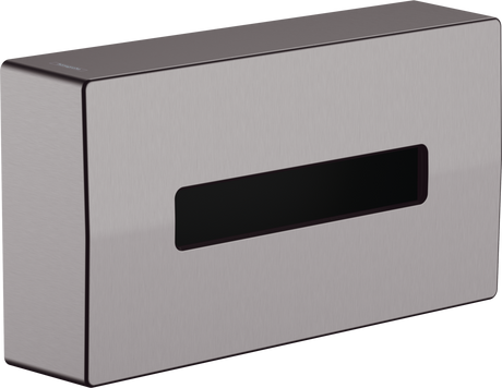 Hansgrohe Addstoris Tissue Box - Brushed Black Chrome - 41774340