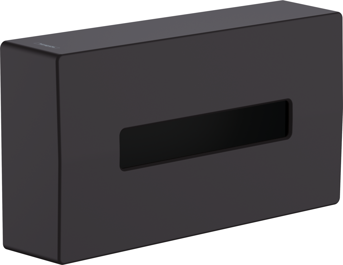 Hansgrohe Addstoris Tissue Box - Matt Black - 41774670