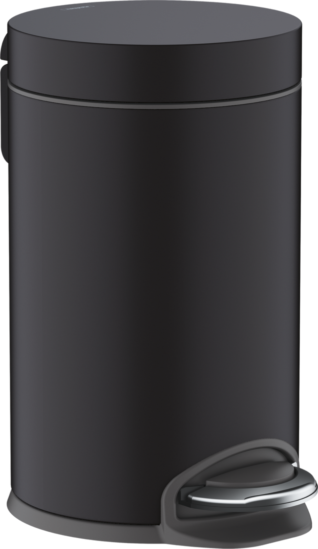 Hansgrohe AddStoris Pedal Bin - Matt Black - 41775670