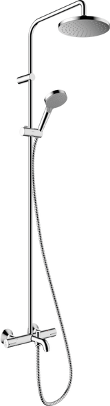 Showerpipe 200 1jet Ecosmart With Bath Thermostat - Chrome - 26079000