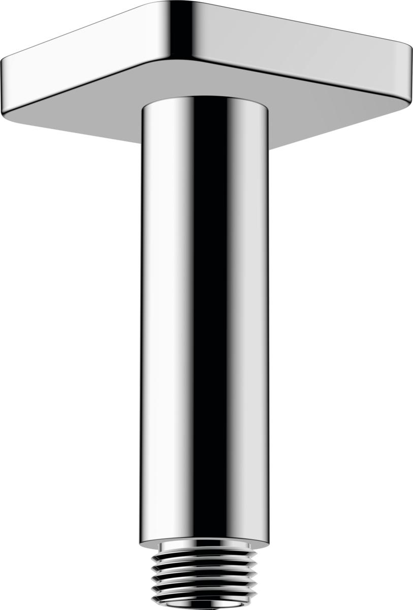 Hansgrohe Vernis Shape Ceiling Connector 100 mm - Chrome - 26406000