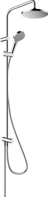 Hansgrohe Vernis Blend Showerpipe 200 1jet Ecosmart Reno - Chrome - 26099000