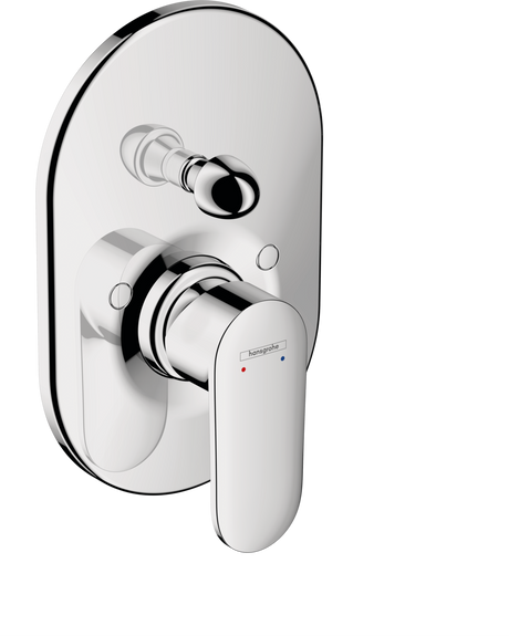 Hansgrohe Vernis Blend Single Lever Bath Mixer For Concealed Installation - Chrome - 71449000