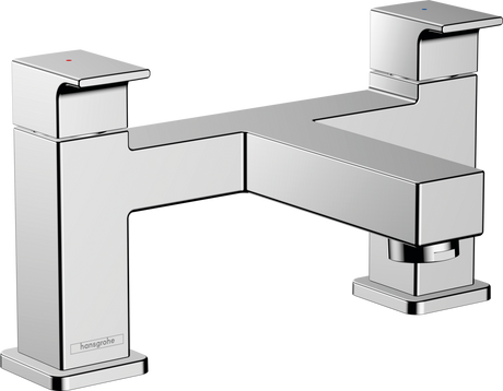 Hansgrohe Vernis Shape 2-hole Rim Mounted Bath Mixer - Chrome - 71452000