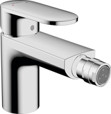 Hansgrohe Vernis Blend Single Lever Bidet Mixer With Metal Pop-up Waste Set - Chrome - 71218000
