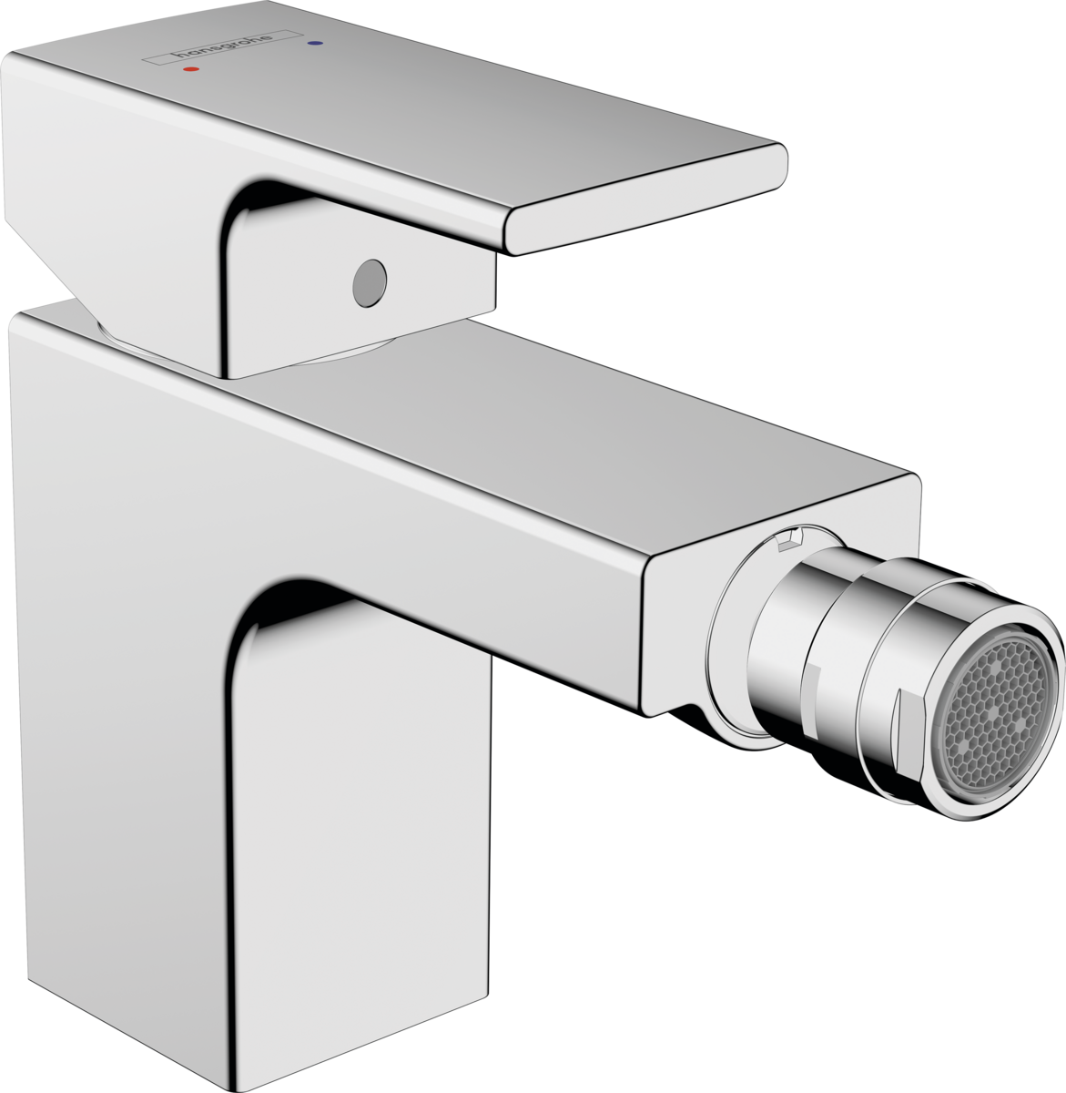 Hansgrohe Vernis Shape Single Lever Bidet Mixer With Pop-up Waste Set - Chrome - 71211000