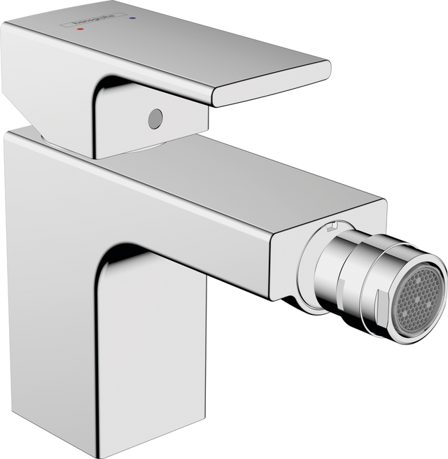 Hansgrohe Vernis Shape Single Lever Bidet Mixer With Pop-up Waste Set - Chrome - 71211000