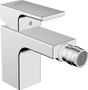 Hansgrohe Vernis Shape Single Lever Bidet Mixer With Pop-up Waste Set - Chrome - 71211000