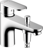 Hansgrohe Vernis Blend Single Lever Bath And Shower Mixer Monotrou With 2 Flow Rates - Chrome - 71446000