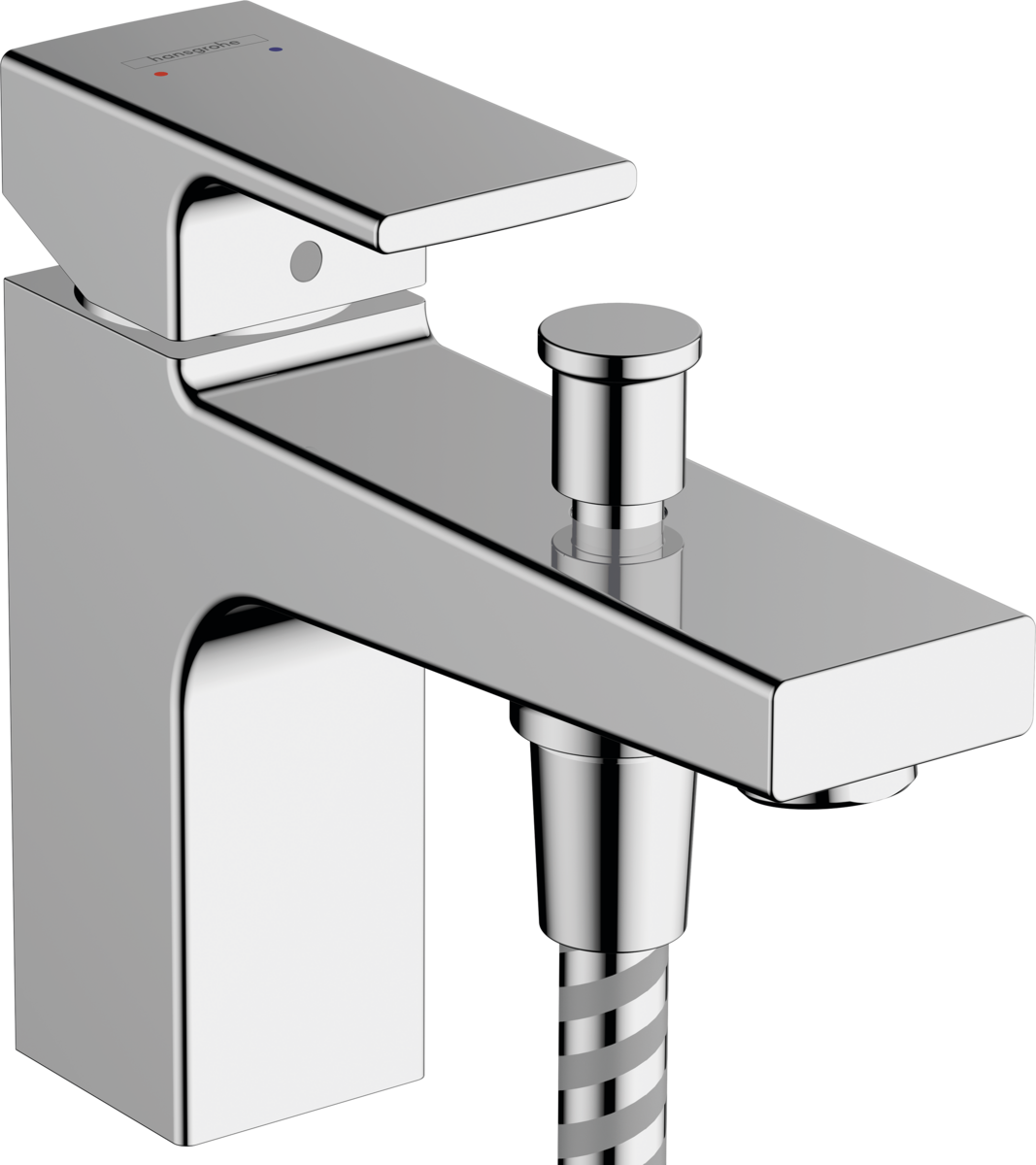 Hansgrohe Vernis Shape Single Lever Bath And Shower Mixer Monotrou With 2 Flow Rates - Chrome - 71464000