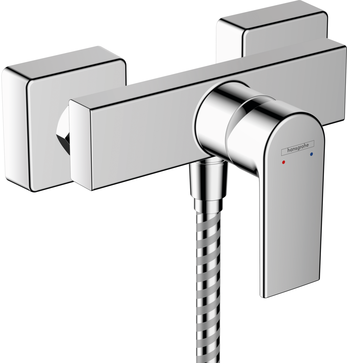 Hansgrohe Vernis Shape Single Lever Shower Mixer For Exposed Installation With 2 Flow Rates - Chrome - 71656000