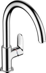 Hansgrohe Vernis Blend M35 Single Lever Kitchen Mixer 210 With Swivel Spout - Chrome -  71870000