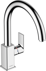 Hansgrohe Vernis Shape M35 Single Lever Kitchen Mixer 210 With Swivel Spout - Chrome - 71871000