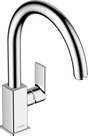 Hansgrohe Vernis Shape M35 Single Lever Kitchen Mixer 210 With Swivel Spout - Chrome - 71871000
