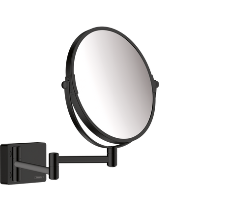 Hansgrohe Addstoris Shaving Mirror - Matt Black - 41791670