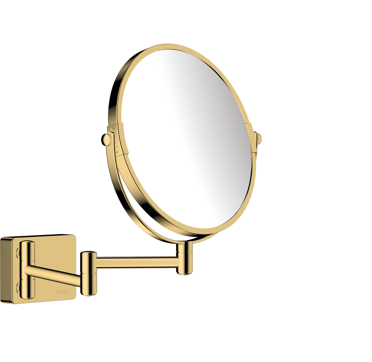 Hansgrohe Addstoris Shaving Mirror - Polished Gold Optic - 41791990
