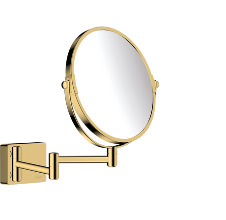 Hansgrohe Addstoris Shaving Mirror - Polished Gold Optic - 41791990