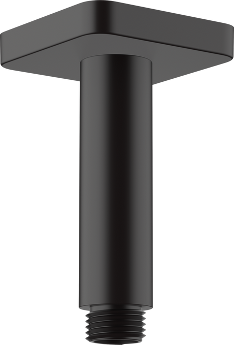 Hansgrohe Vernis Shape Ceiling Connector 100 mm - Matt Black - 26406670