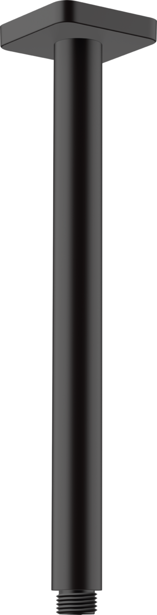 Hansgrohe Vernis Shape Ceiling Connector 300 mm -  Matt Black - 26407670