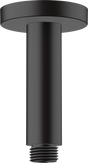 Hansgrohe Vernis Blend Ceiling Connector 100mm - Matt Black - 27804670