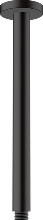 Hansgrohe Vernis Blend Ceiling Connector 300 mm - Matt Black -  27805670