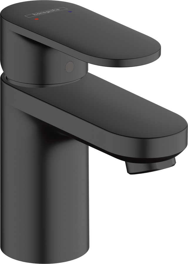 Hansgrohe Vernis Blend Single Lever Basin Mixer 70 Without Waste Set - Matt Black - 71558670