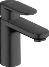 Hansgrohe Vernis Blend Single Lever Basin Mixer 100 Without Waste Set - Matt Black - 71580670