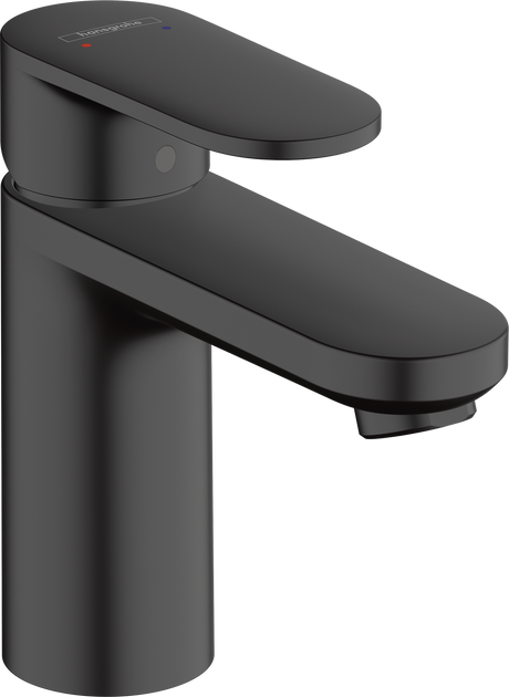 Hansgrohe Vernis Blend Single Lever Basin Mixer 100 Without Waste Set - Matt Black - 71580670