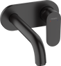 Hansgrohe Vernis Blend Single Lever Basin Mixer For Concealed Installation Wall-mounted With Spout 207 mm - Matt Black - 71576670