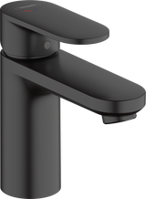 Hansgrohe Vernis Blend Single Lever Basin Mixer 100 Coolstart with Pop-up Waste Set - Matt Black - 71585670