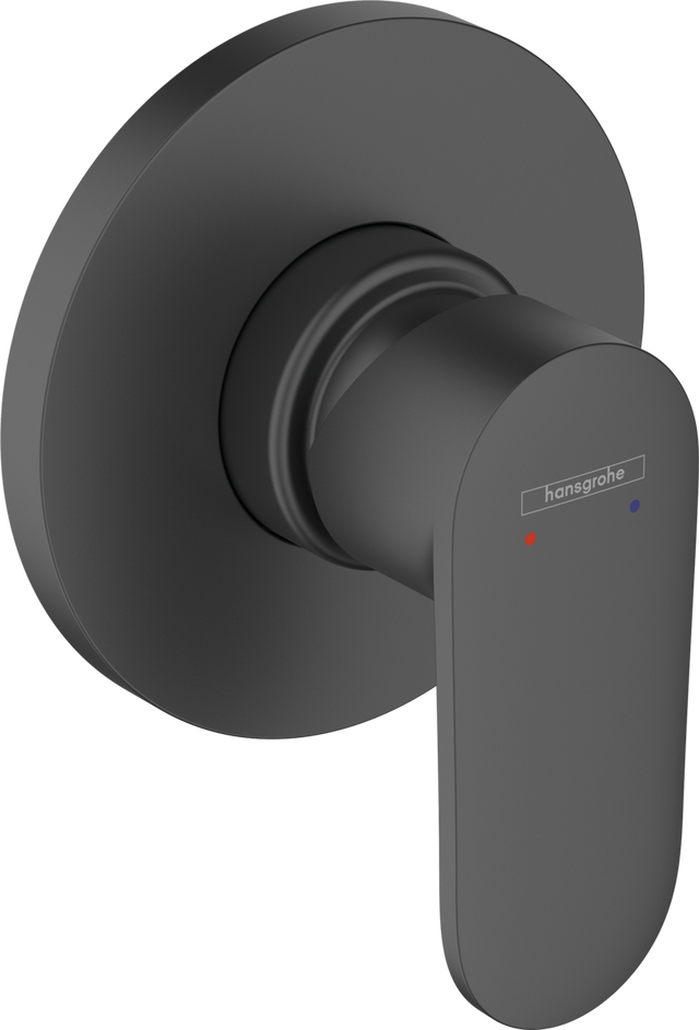 Hansgrohe Vernis Blend Single Lever Shower Mixer For Concealed Installation - Matt Black - 71649670