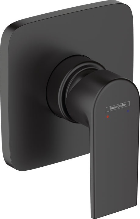 Hansgrohe Vernis Shape Single Lever Shower Mixer For Concealed Installation - Matt Black - 71658670