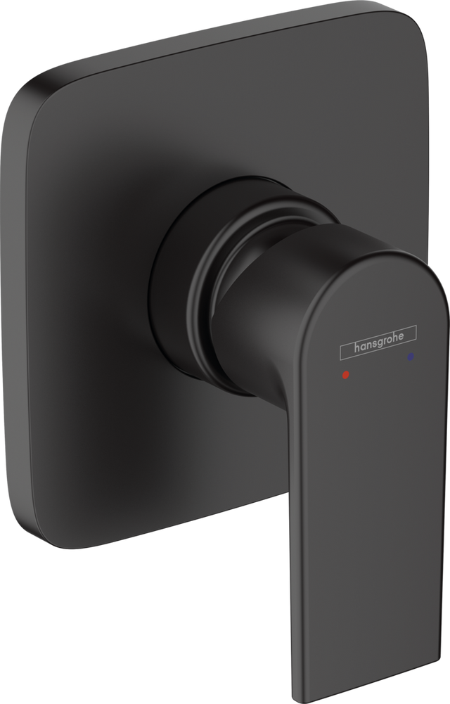 Hansgrohe Vernis Shape Single Lever Shower Mixer For Concealed Installation - Matt Black - 71658670
