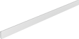 Hansgrohe Wallstoris Wall Bar 700mm  - Matt White - 27904700