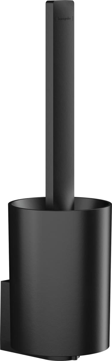 Hansgrohe Wallstoris Toilet Brush Holder - Matt Black - 27927670