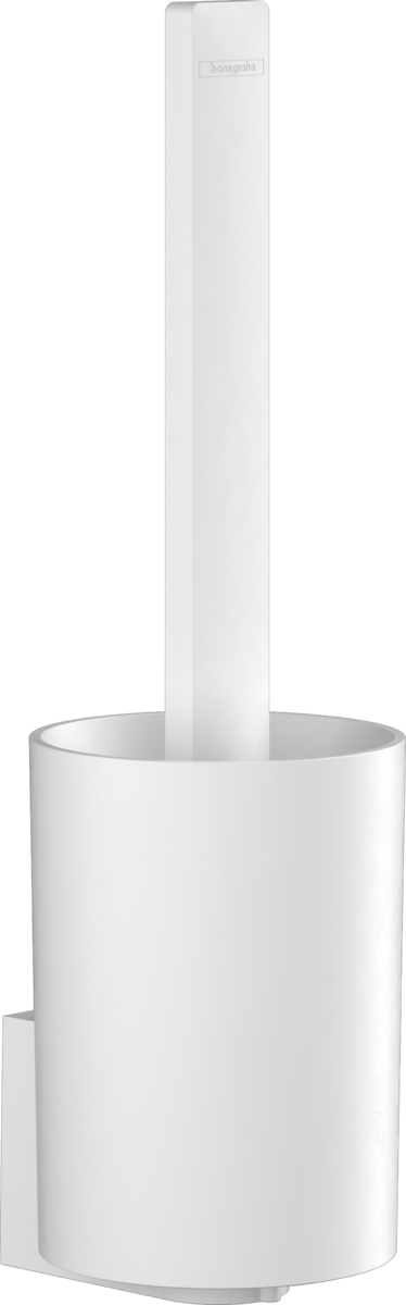 Hansgrohe Wallstoris Toilet Brush Holder - Matt White - 27927700