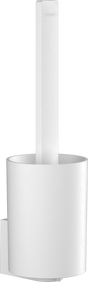 Hansgrohe Wallstoris Toilet Brush Holder - Matt White - 27927700