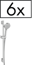 Hansgrohe Vernis Blend Shower Set 100 Vario with Shower Bar 650mm Project Pack (6 Pieces) - Chrome - 26371000