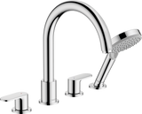 Hansgrohe Vernis Blend 4-hole Rim Mounted Bath Mixer - Chrome - 71456000