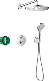 Hansgrohe Croma Shower System 280 1jet with EcoStat S - Chrome - 27954000