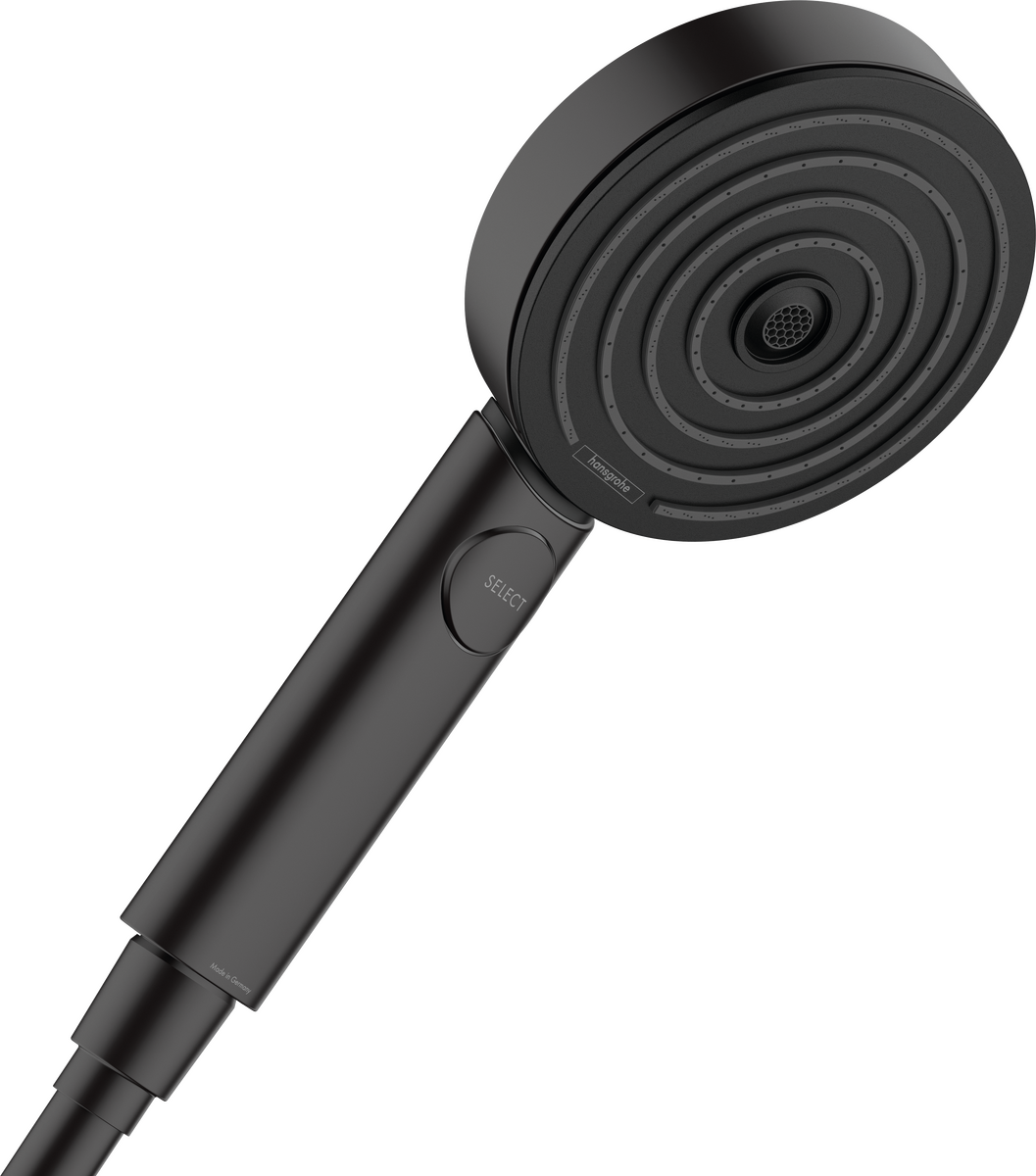 Hansgrohe Pulsify Select S Activation Hand Shower 105 3jet - Matt Black - 24100670