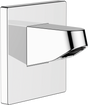 Hansgrohe Pulsify Wall Connector For Overhead Shower 105 - Chrome - 24139000
