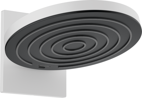 Hansgrohe Pulsify S Overhead Shower 260 2jet With Wall Connector - Matt White - 24150700
