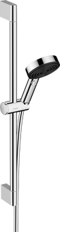 Hansgrohe Pulsify Select S Shower Set 105 3jet Relaxation With Shower Bar 65 Cm - Chrome - 24160000