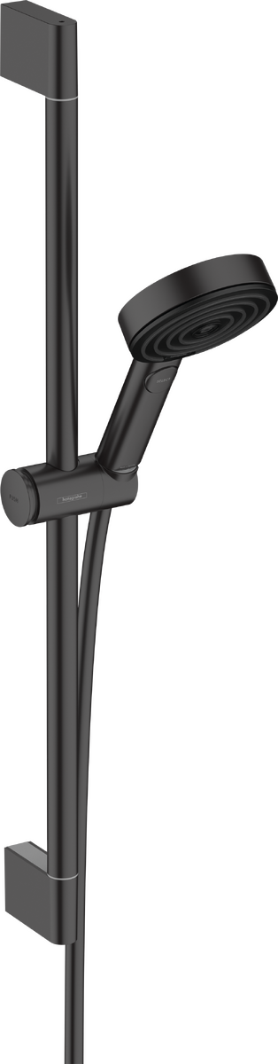 Hansgrohe Pulsify Select S Shower Set 105 3jet Relaxation With Shower Bar 65 Cm - Matt Black - 24160670