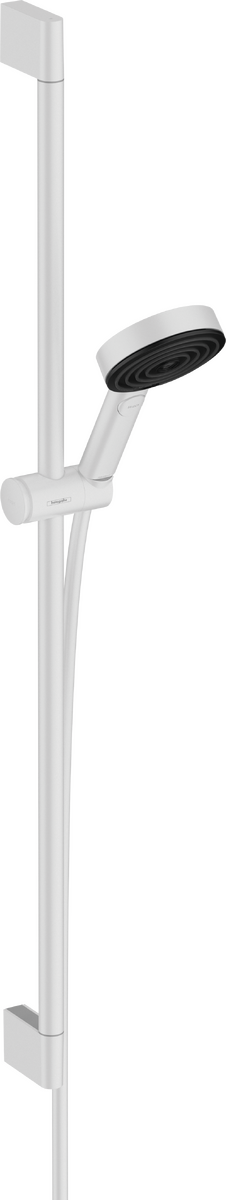 Hansgrohe Pulsify S Showerpipe 260 1jet Ecosmart with Showertablet Select 400 - Matt White - 24170700