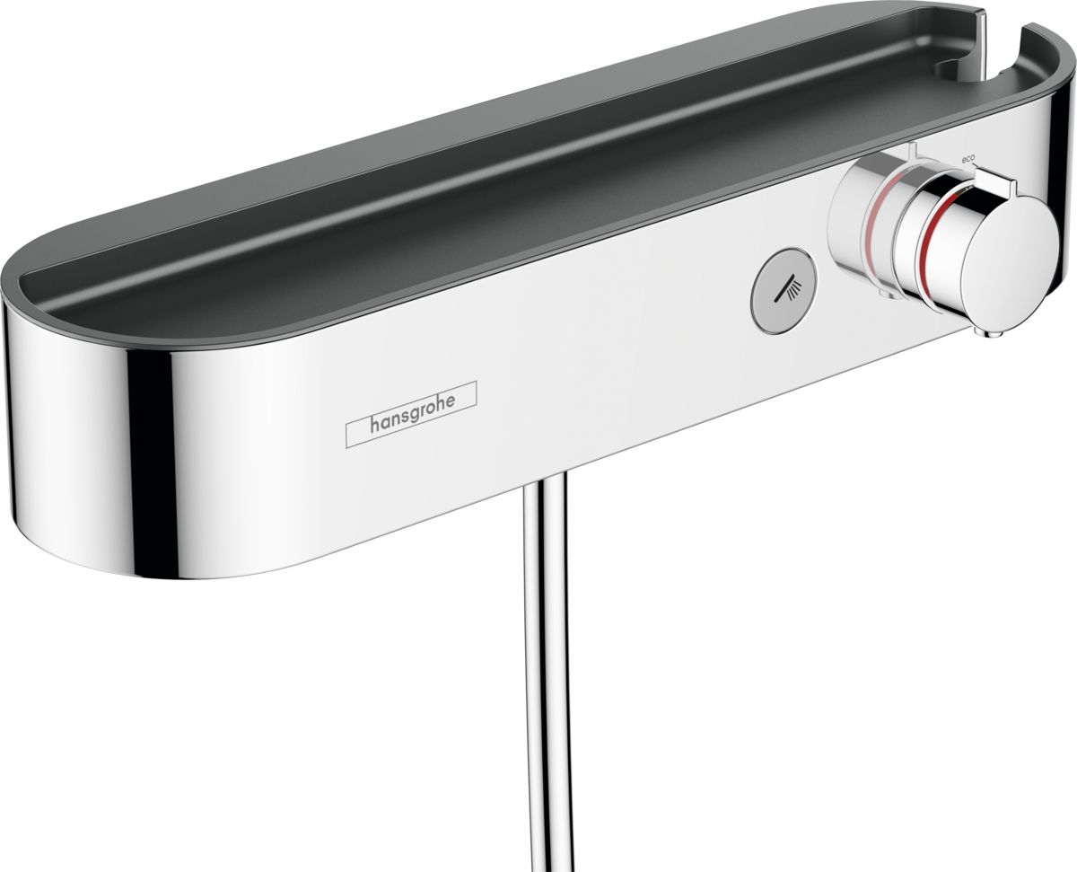Hansgrohe ShowerTablet Select Shower Thermostat 400 For Exposed Installation - Chrome - 24360000