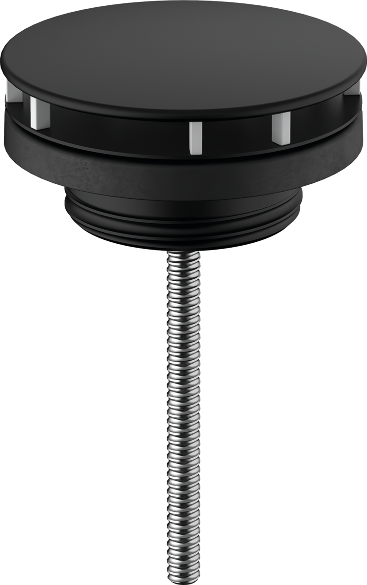 Hansgrohe Waste Set Non-closing For Washbasins - Matt Black - 50001670
