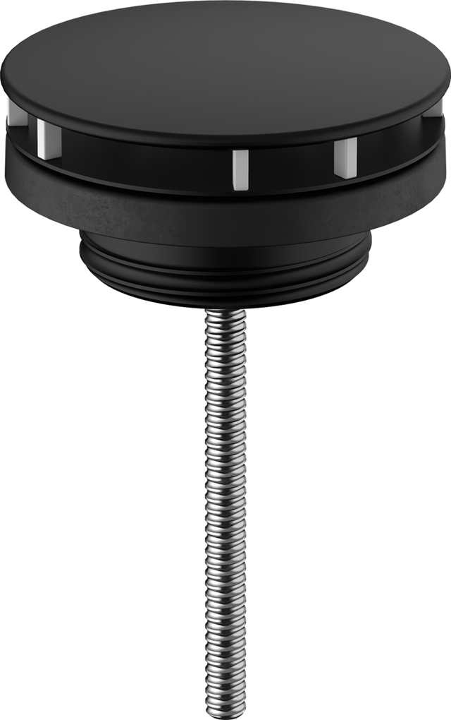 Hansgrohe Waste Set Non-closing For Washbasins - Matt Black - 50001670