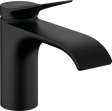 Hansgrohe Vivenis Single Lever Basin Mixer 80 Without Waste Set - Matt Black - 75012670